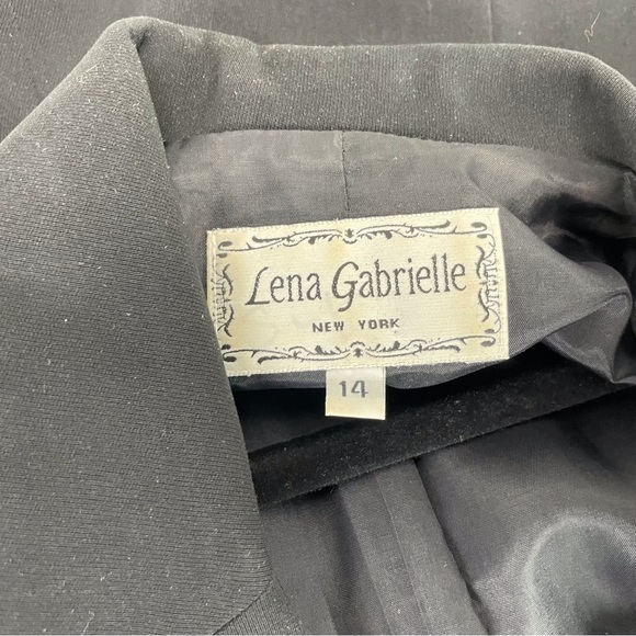 🍁 Lena Gabrielle Lined Blazer Jacket Coat - Picture 5 of 5
